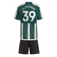 Manchester United Scott McTominay #39 Bortaställ Barn 2023-24 Korta ärmar (+ Korta byxor)